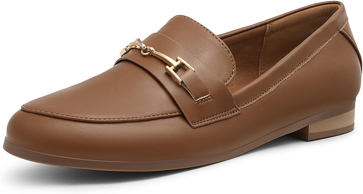 DREAM PAIRS Women's Loafers Penny Loafers Fashion Comfortable Flats Dressy Shoes...