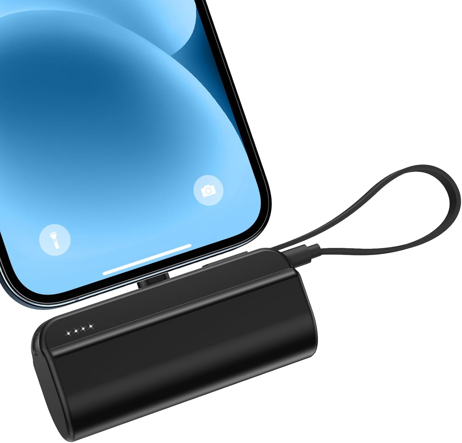 5000mAh Mini Portable Charger Power Bank Compatible with iPhone 14/13/12/11/XR/X...
