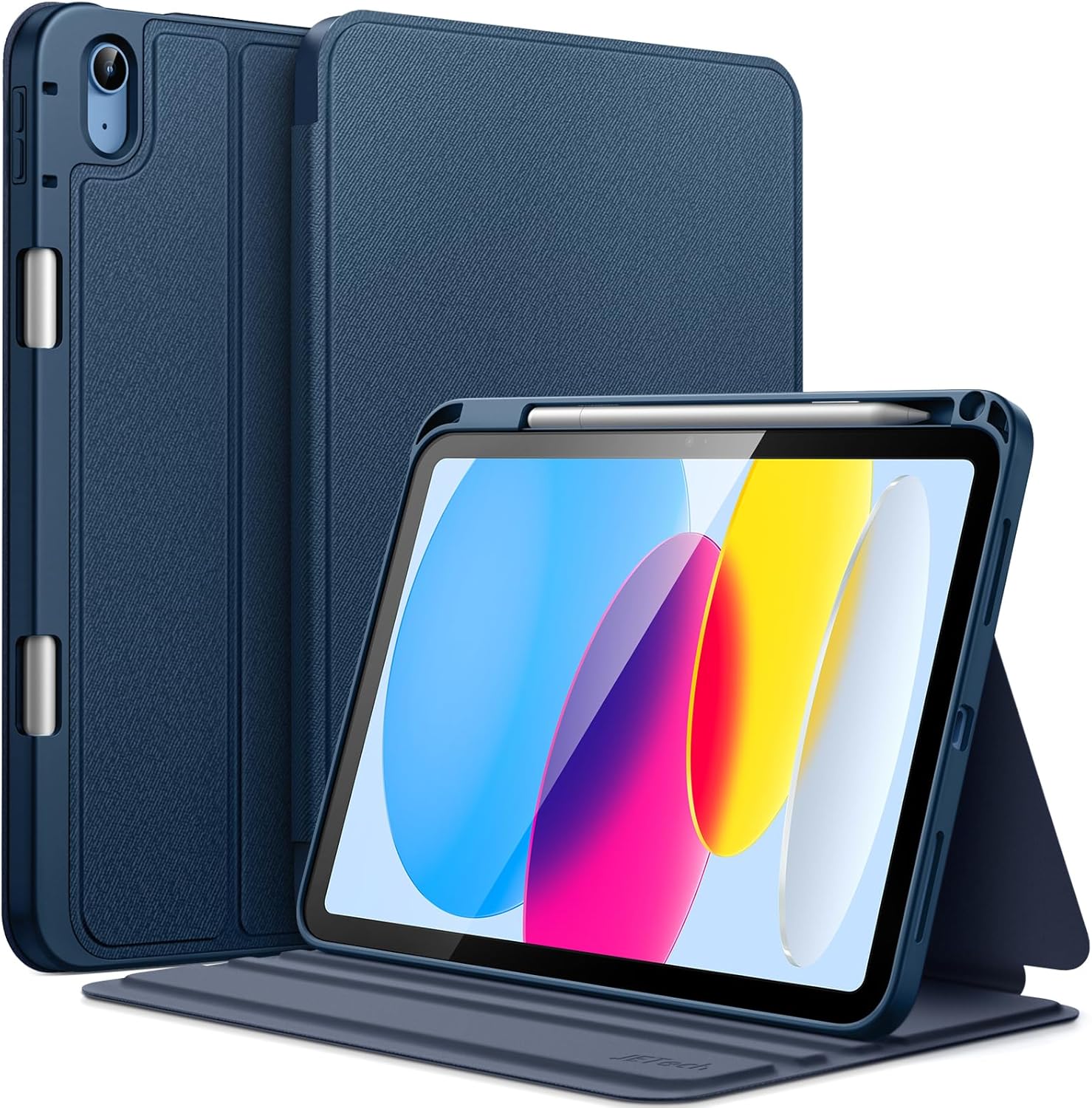 JETech Case for iPad (A16) 11th/10th Generation (2025/2022) with Pencil Holder,...