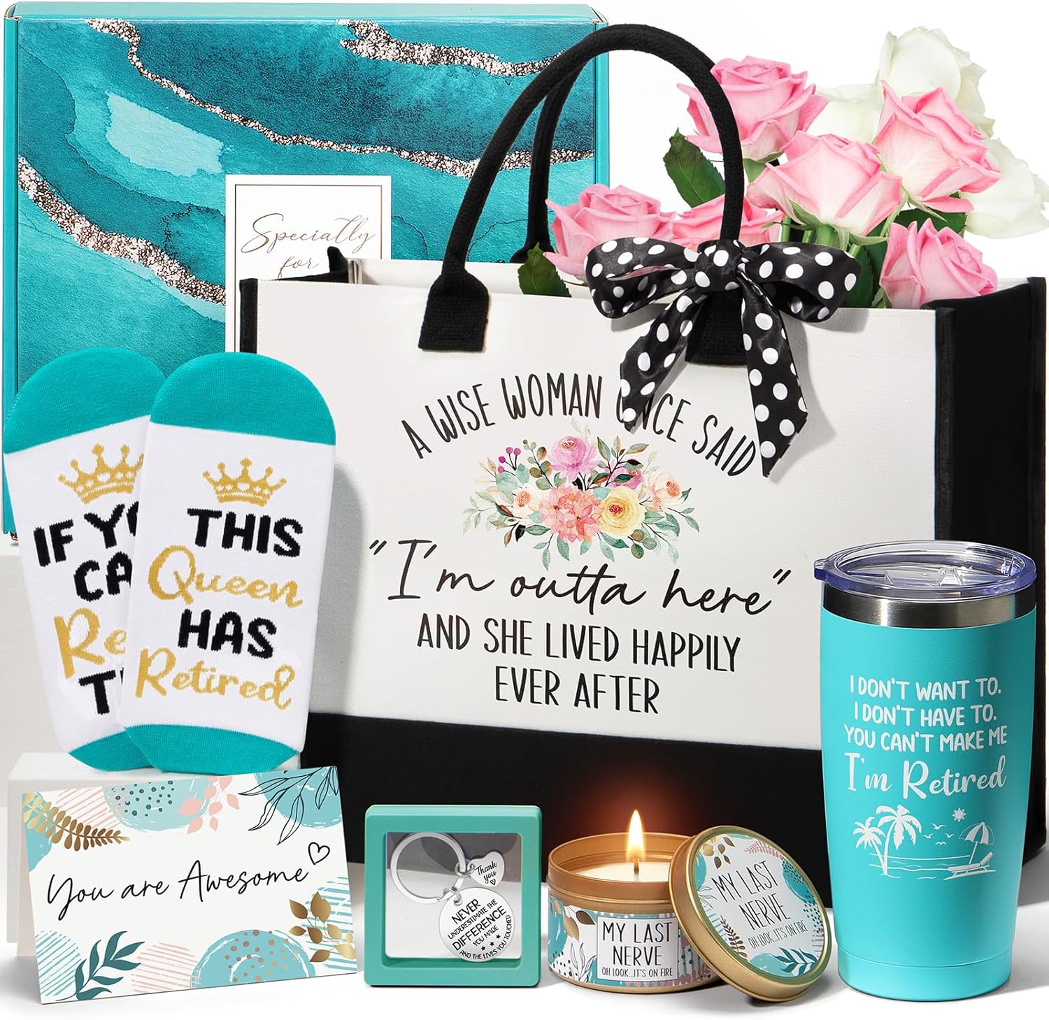 MAYICIVO Retirement Gifts for Women 2025, Best Cool Retirement Gifts for Coworke...