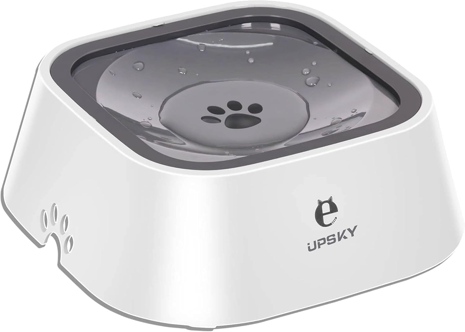 UPSKY Dog Bowl Dog Water Bowl No Spill Pet Water Bowl No Drip Slow Water Feeder...