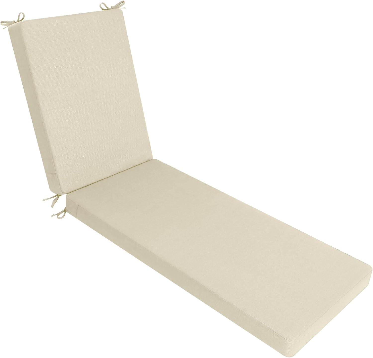 Favoyard Outdoor Lounge Chair Cushion 72x21x3 in Rainproof Color Fade-Resistant...