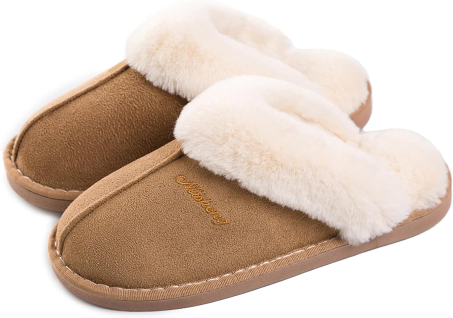 Coswind Slippers Women Men Ladies Fluffy With Memory Foam Warm Fuzzy Soft Winter...