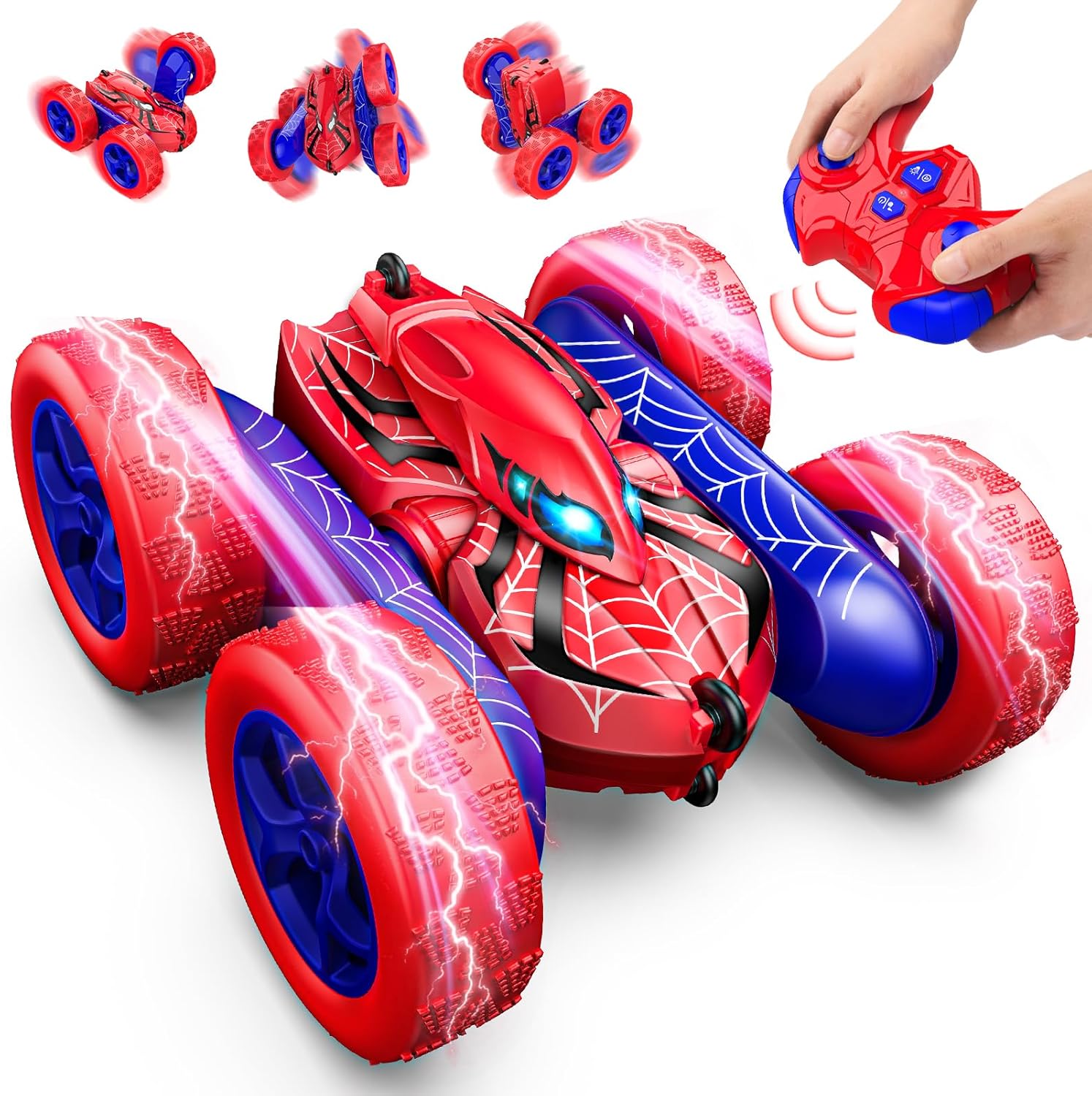 Remote Control Car,RC Cars for 4 5 6 7 8 9 10 11 12 Year Old Boy Double Sided 36...