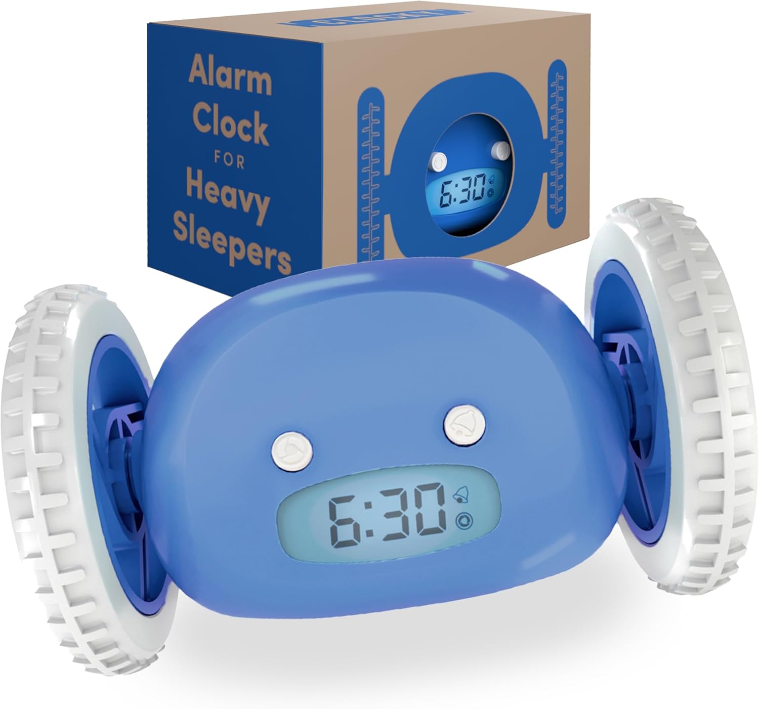 CLOCKY Extra Super Loud Alarm Clock for Heavy Slee...