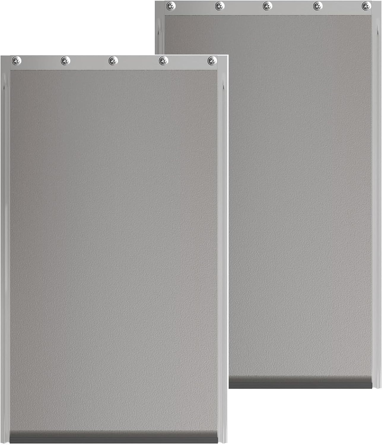 2PACK Large Dog Door Replacement Flaps with Screws - Pet Door Replacement Flap C...