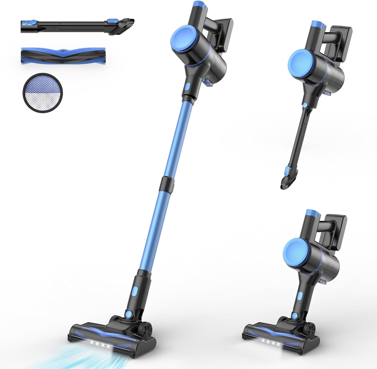 N8 Cordless Vacuum Cleaner, Lightweight Stick Vacuum with Powerful Suction, 2200...