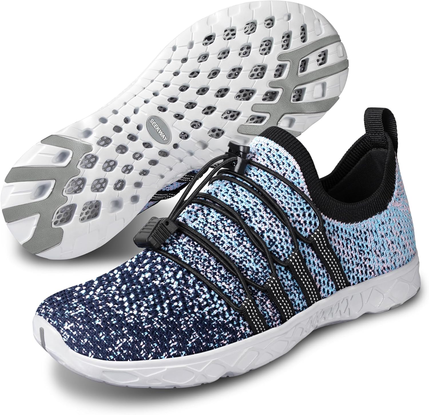SEEKWAY Mens Womens Water Shoes Quick Dry Aqua Shoes Barefoot for Beach Surf Hik...