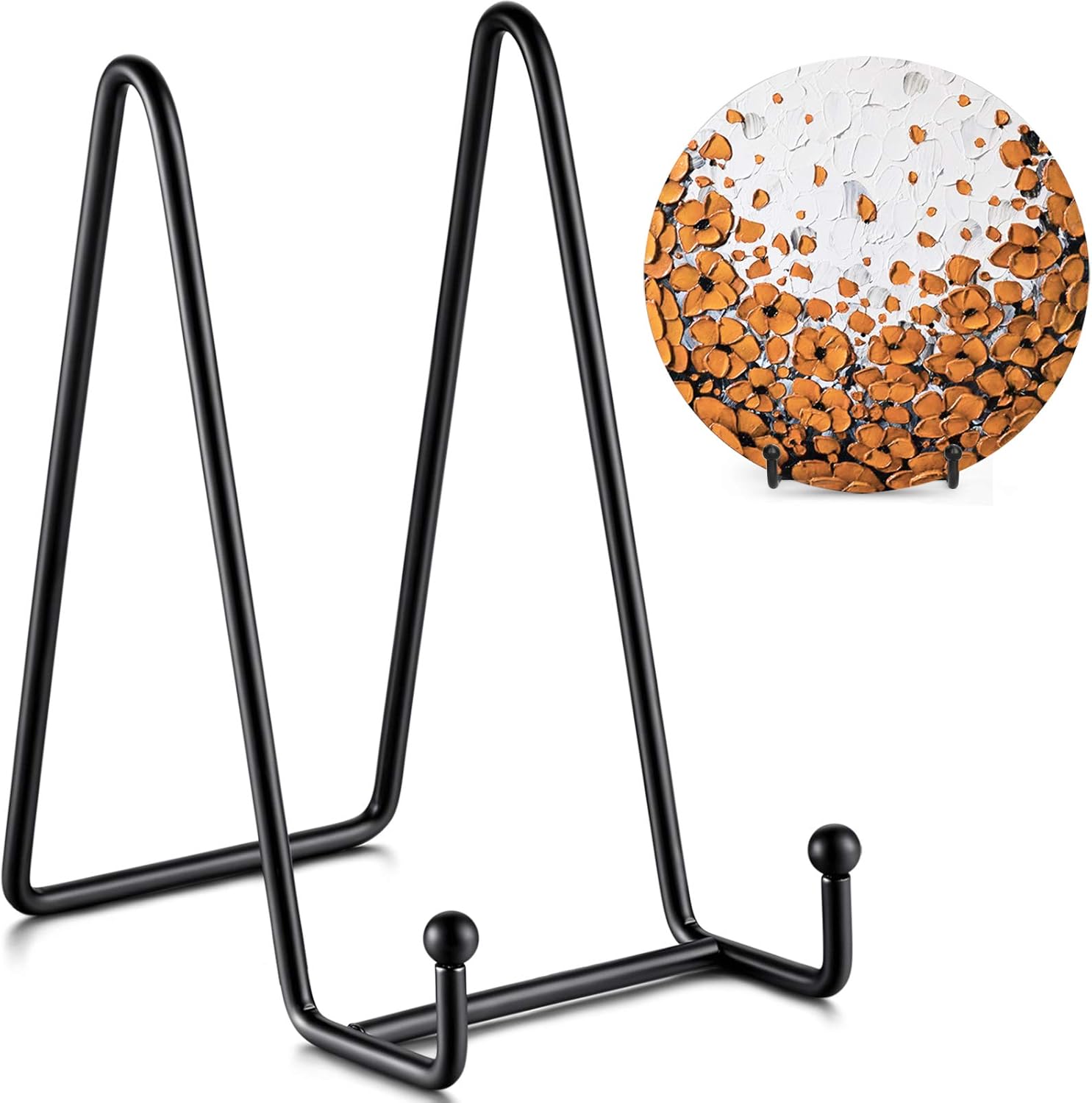 TR-LIFE Plate Stands for Display - 6 Inch Stand +...