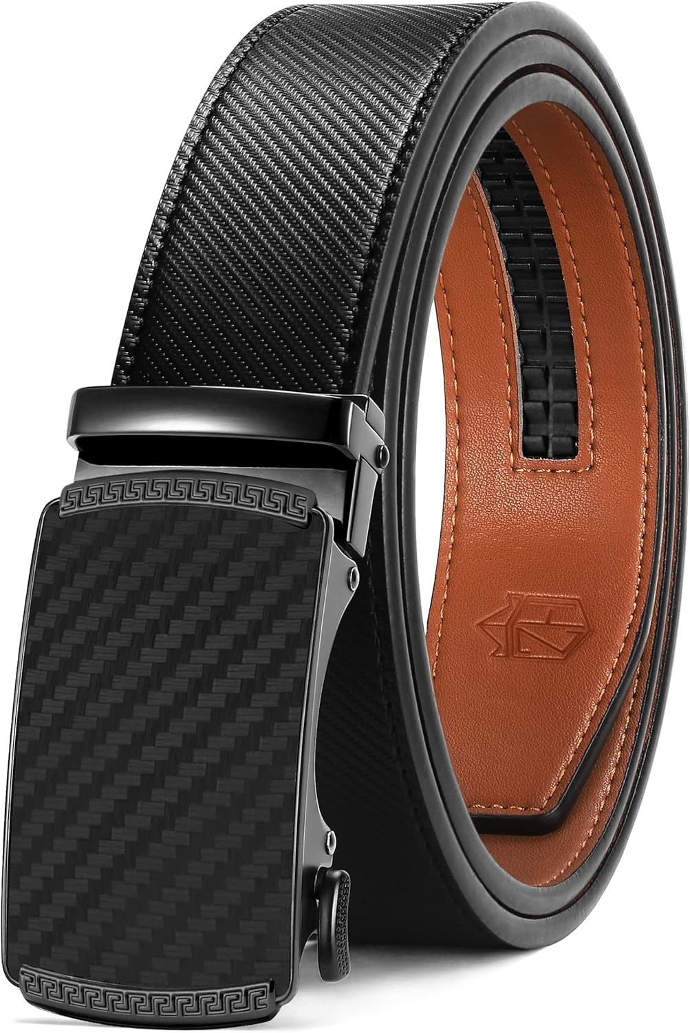 Zitahli Belt Men, Ratchet Belt Dress with 1 3/8" Premium Leather,Slide Belt with...
