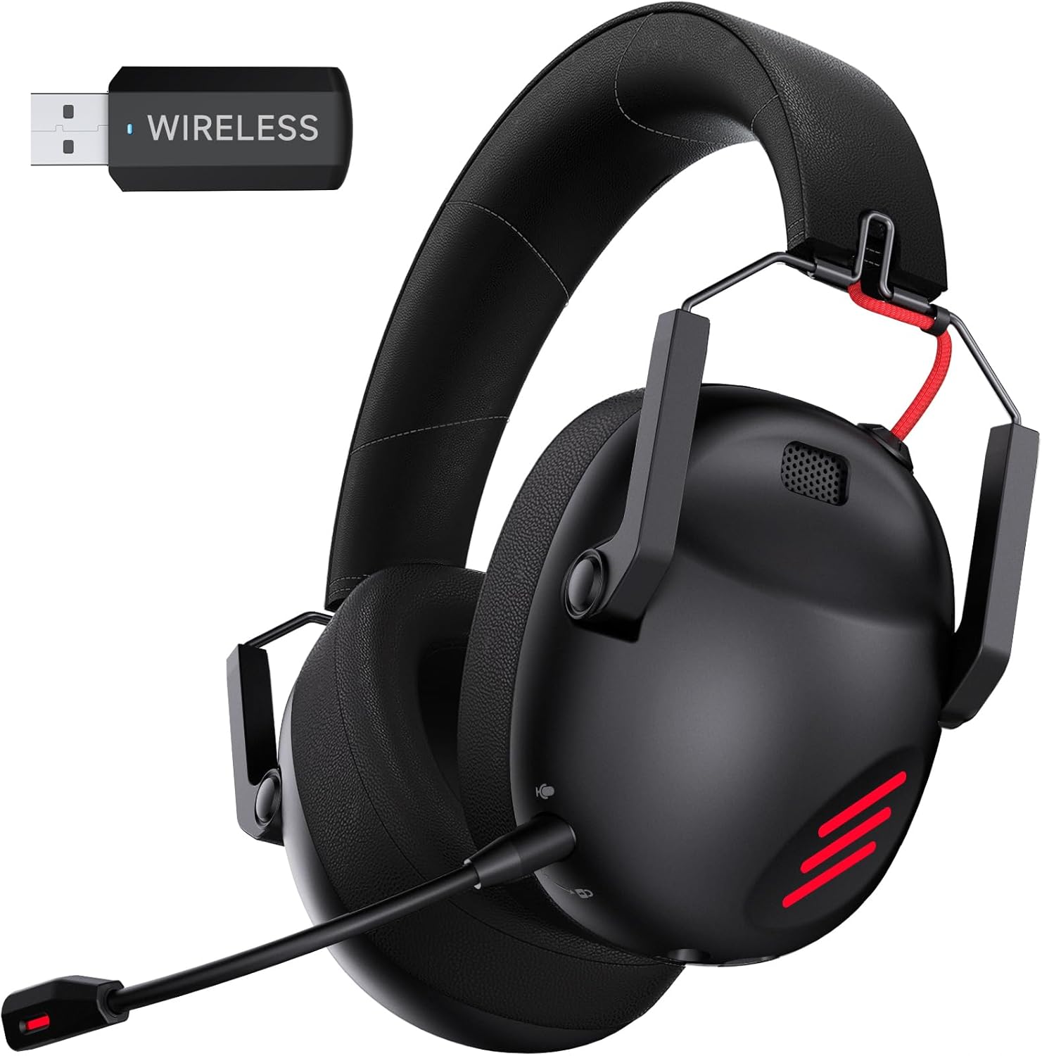 Wireless Gaming Headset for PC, PS5, PS4, Mac, Nintendo Switch, Gaming Headphone...