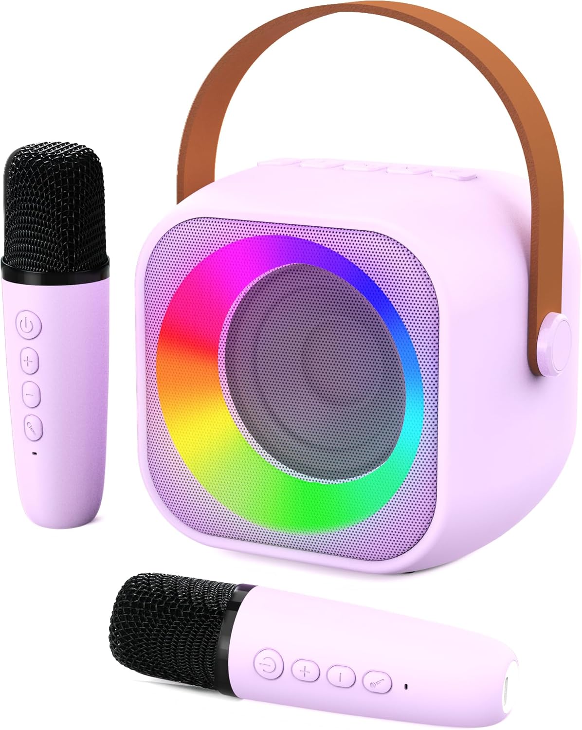 Jeefu Kids Karaoke Toys Machines with 1 Microphone, Toys for 3-12 Years Old Boys...
