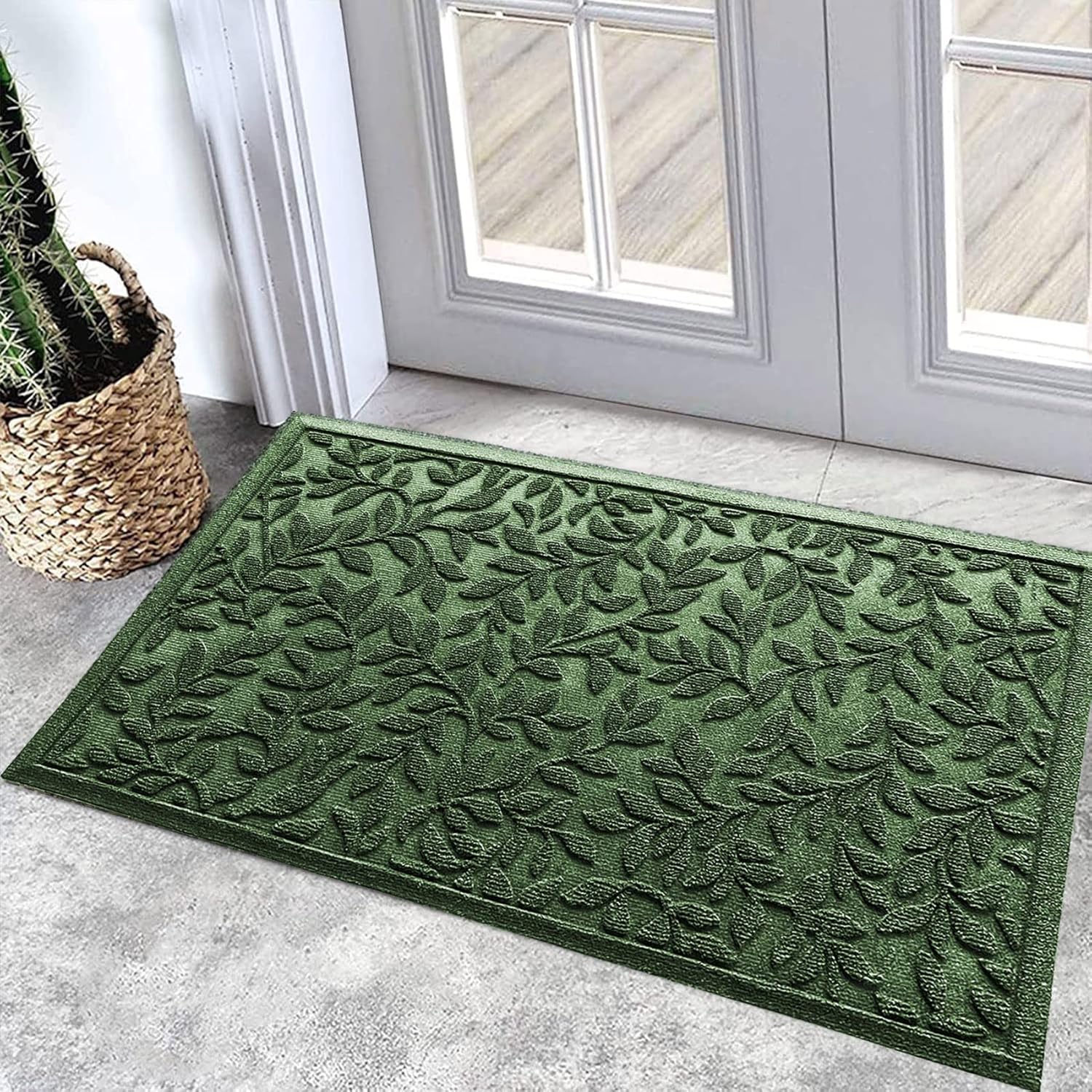 Bulijojo Outdoor Indoor Entrance Doormats,Durable Heavy Duty Welcome Mat,Thick A...
