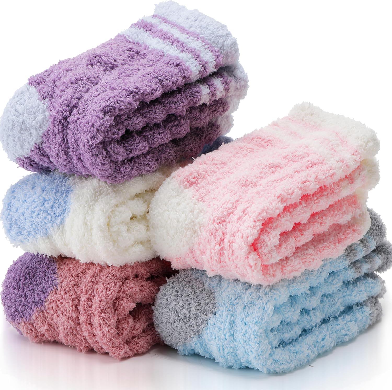 Cozy ANTSANG Fluffy Socks, Essential Womens Bed Slipper for Winter, Luxurious So...