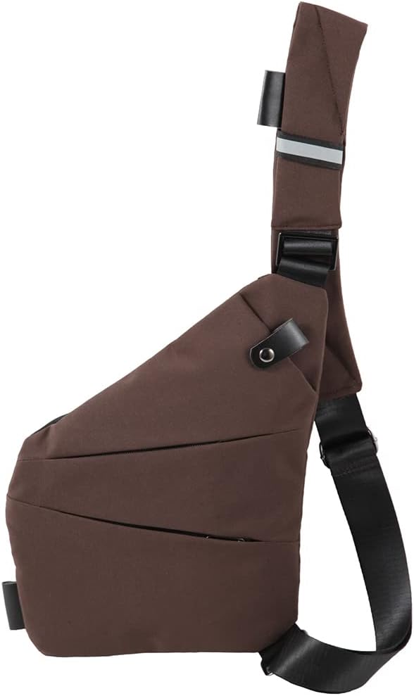 Ovecat Unisex Anti Theft Sash Sling Crossbody Bag