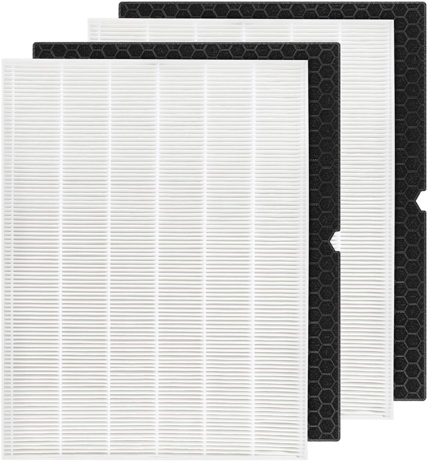 2 Sets 116130 HEPA Replacement Filter H 116130 for Winix 5500-2 Plasmawave Air P...