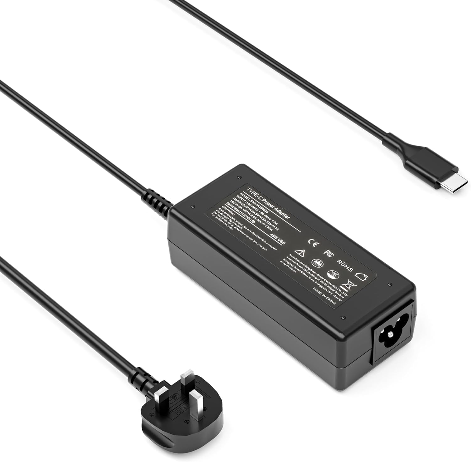 USB C Laptop Charger, Special 45W Chromebook Charger Suitable for HP Lenovo Dell...