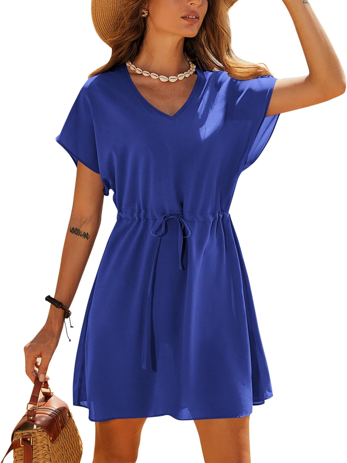 Ekouaer Women's Cover Ups, Special Swimwear Coverups Dress, Innovative Flowy Tie...