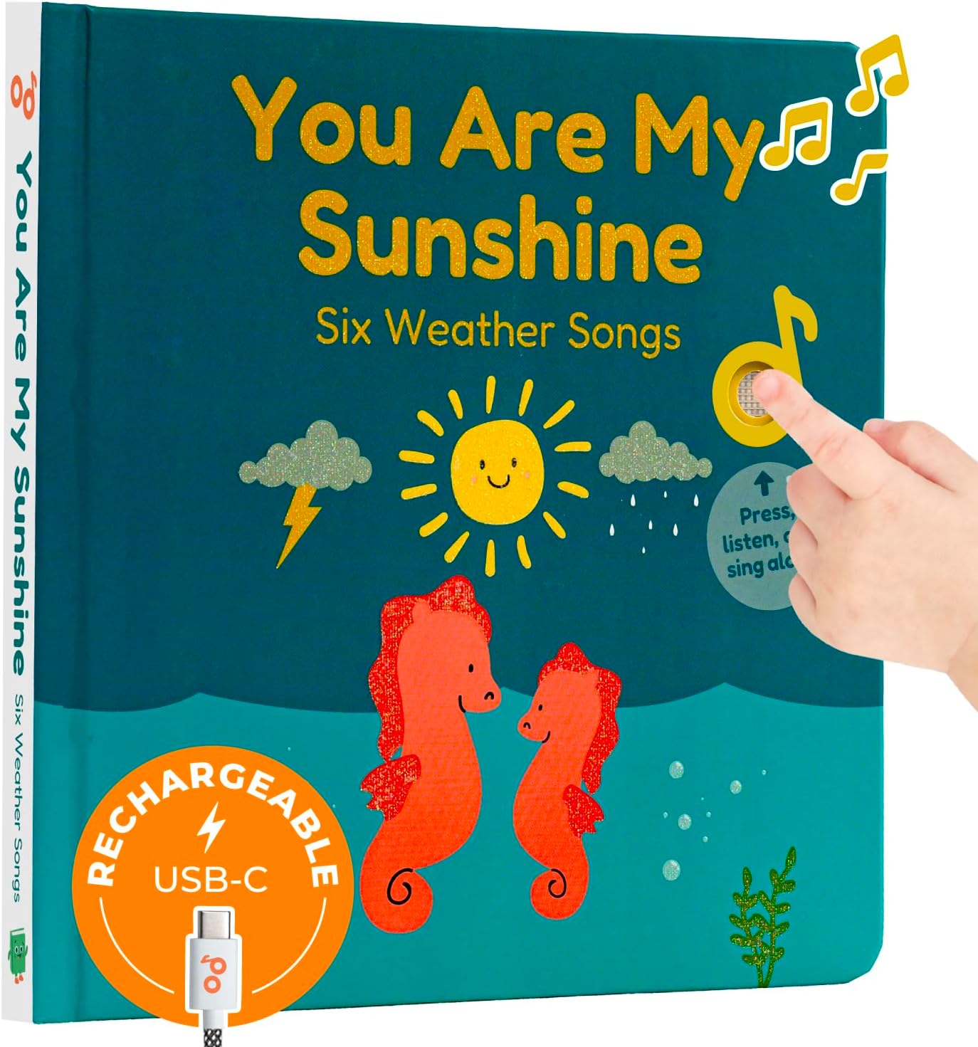 Cali's Books You are My Sunshine Nursery Rhymes | Interactive Sound Book | Music...