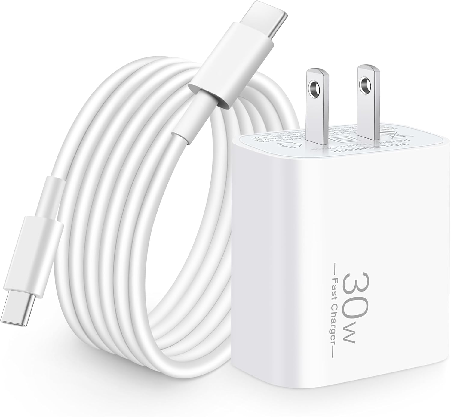 30W USB C Fast Charger for Google Pixel 9/9 Pro/9 Pro XL/8/8a/8 Pro/7 Pro/7a/7/6...