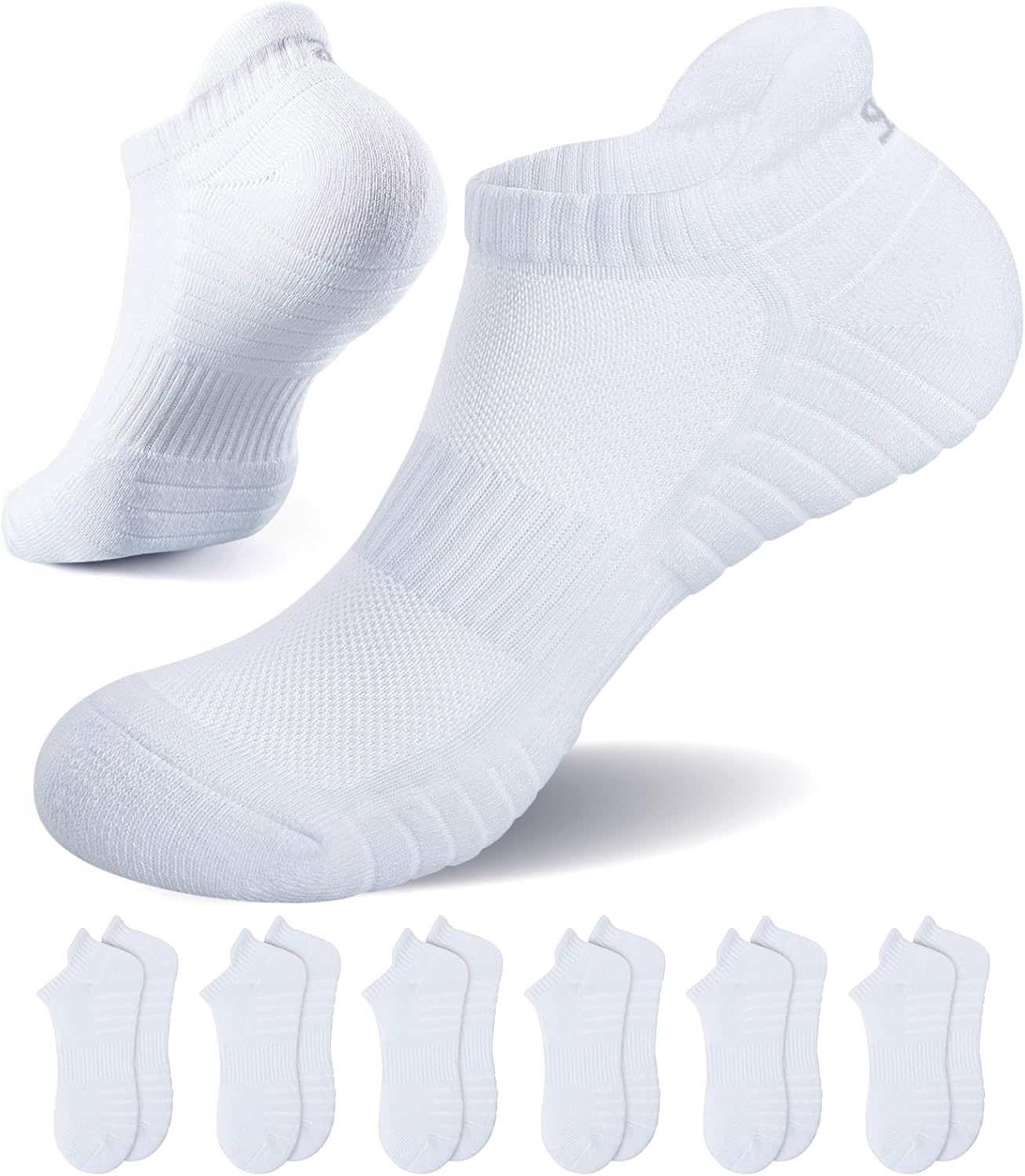 High-Quality Alaplus Running Socks, Special Cushioned Sports Socks for Comfort,...