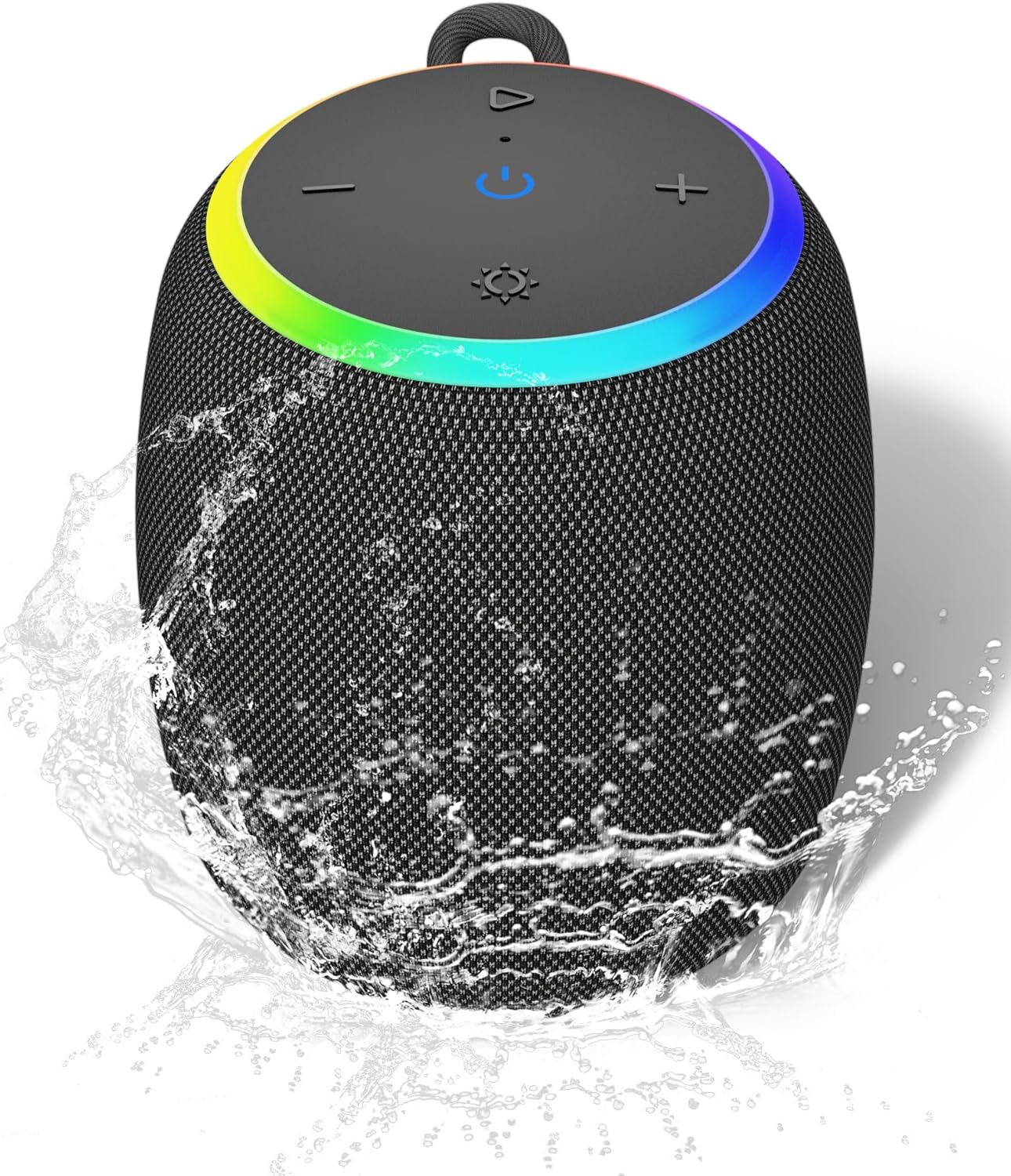 Bluetooth Speaker, Portable Wireless with 15W Stereo Sound, IPX6 Waterproof, Blu...