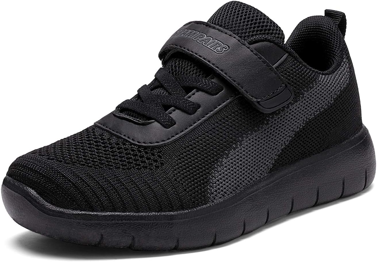 DREAM PAIRS Boys Girls Shoes Kids Tennis EZ-Ons MagicZips Athletic Running Walki...