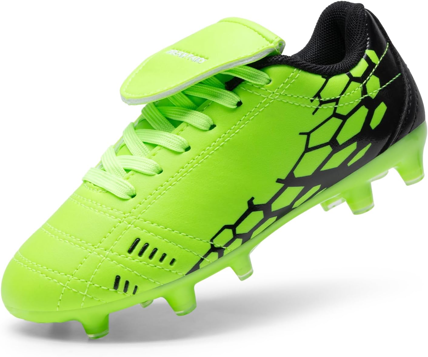DREAM PAIRS Boys Girls Soccer Football Cleats Shoes for Little/Big Kid 5 Big Kid...