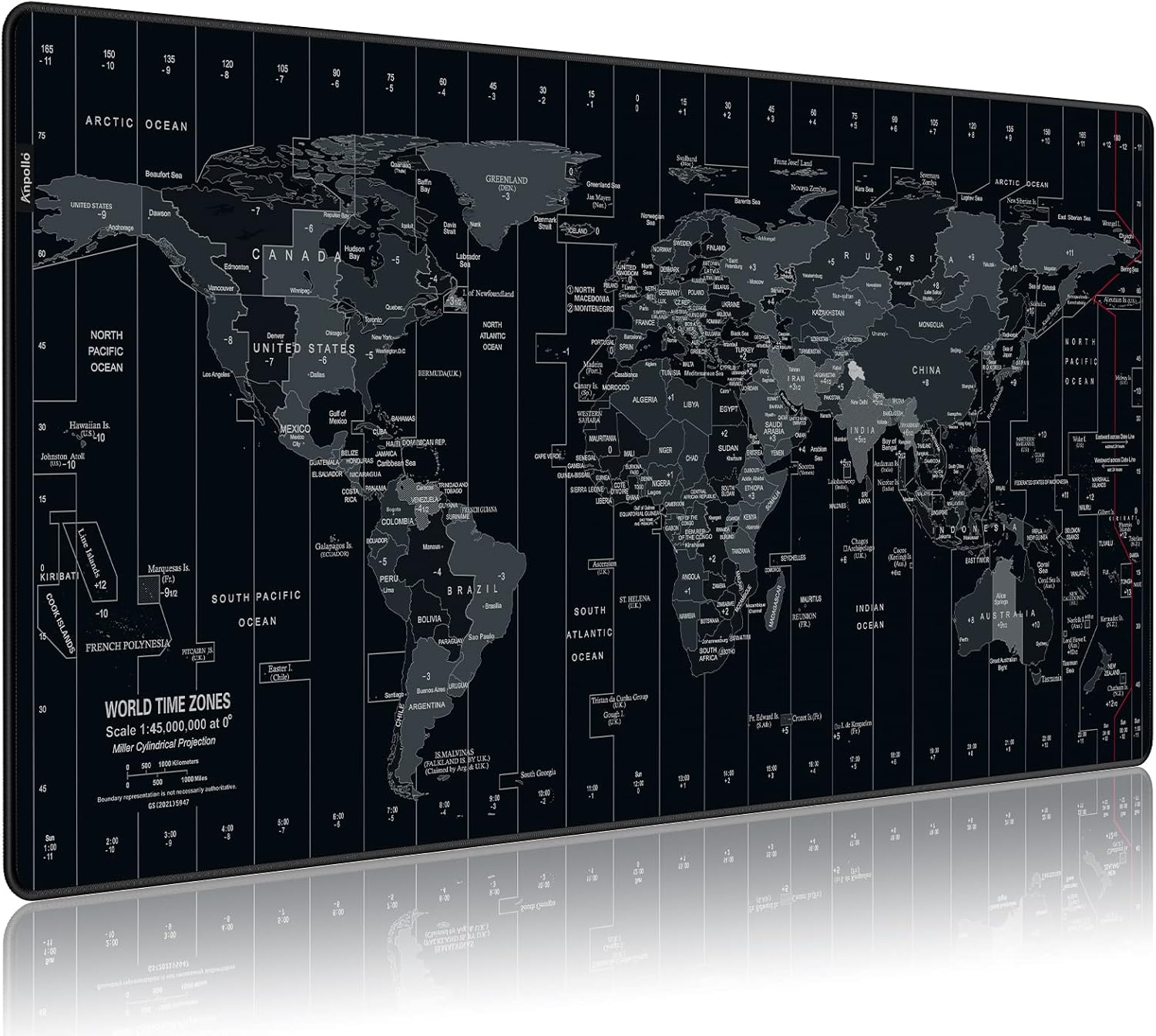 Anpollo Gaming Mouse Pad (900x400x3mm) Extended Mouse Mat Large Non-Slip Desk Pa...