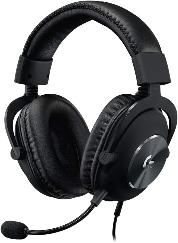 Logitech G Pro X Wired Gaming Headset: Blue VO!CE Detachable Boom Mic, DTS 7.1,...