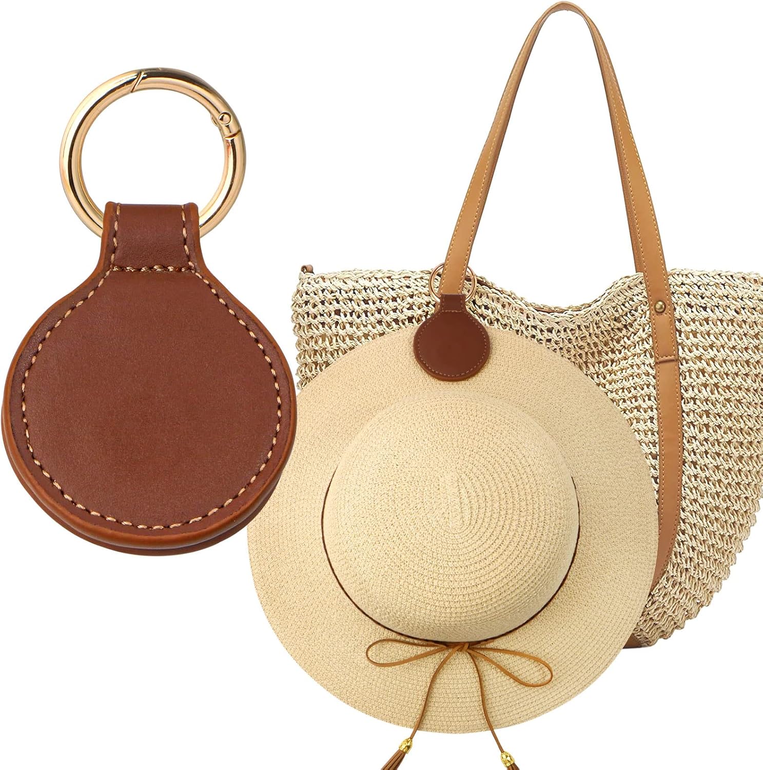 Niveaya Hat Clip for Travel on Bag - Magnetic Hat Clip Storage, Travel Hat Hooks...
