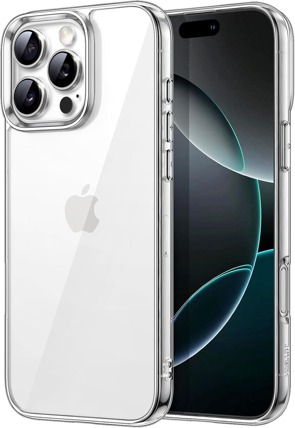 JETech Case for iPhone 16 Pro 6.3-Inch, Non-Yellowing Shockproof Phone Bumper Co...
