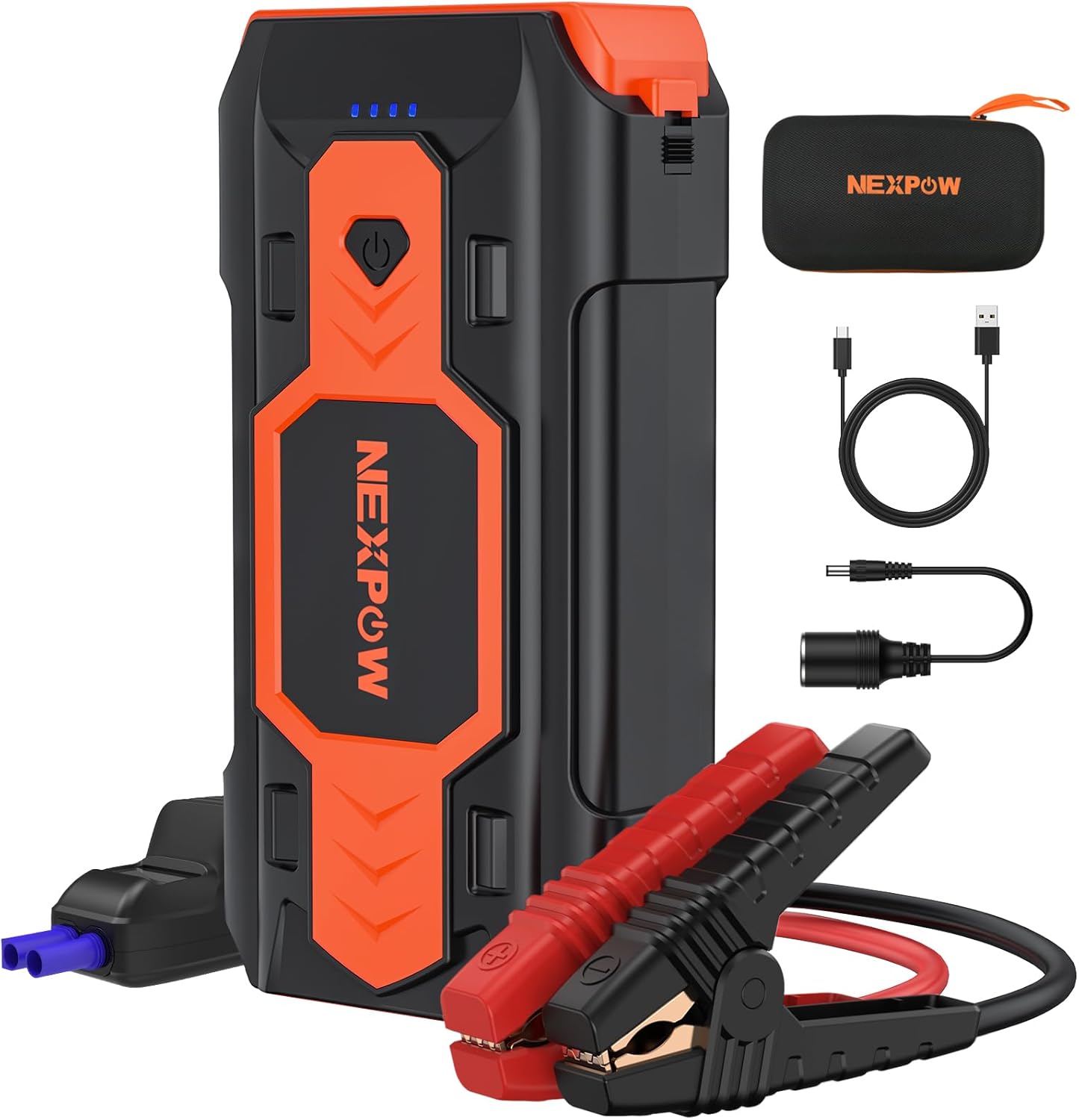 NEXPOW Battery Jump Starter 3000A Car Jump Starter (up to 8.0L Gas/8L Diesel Eng...