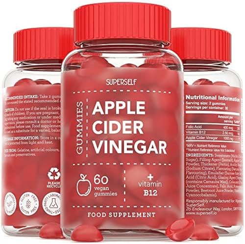 Apple Cider Vinegar Gummies 1000mg - High Strength...