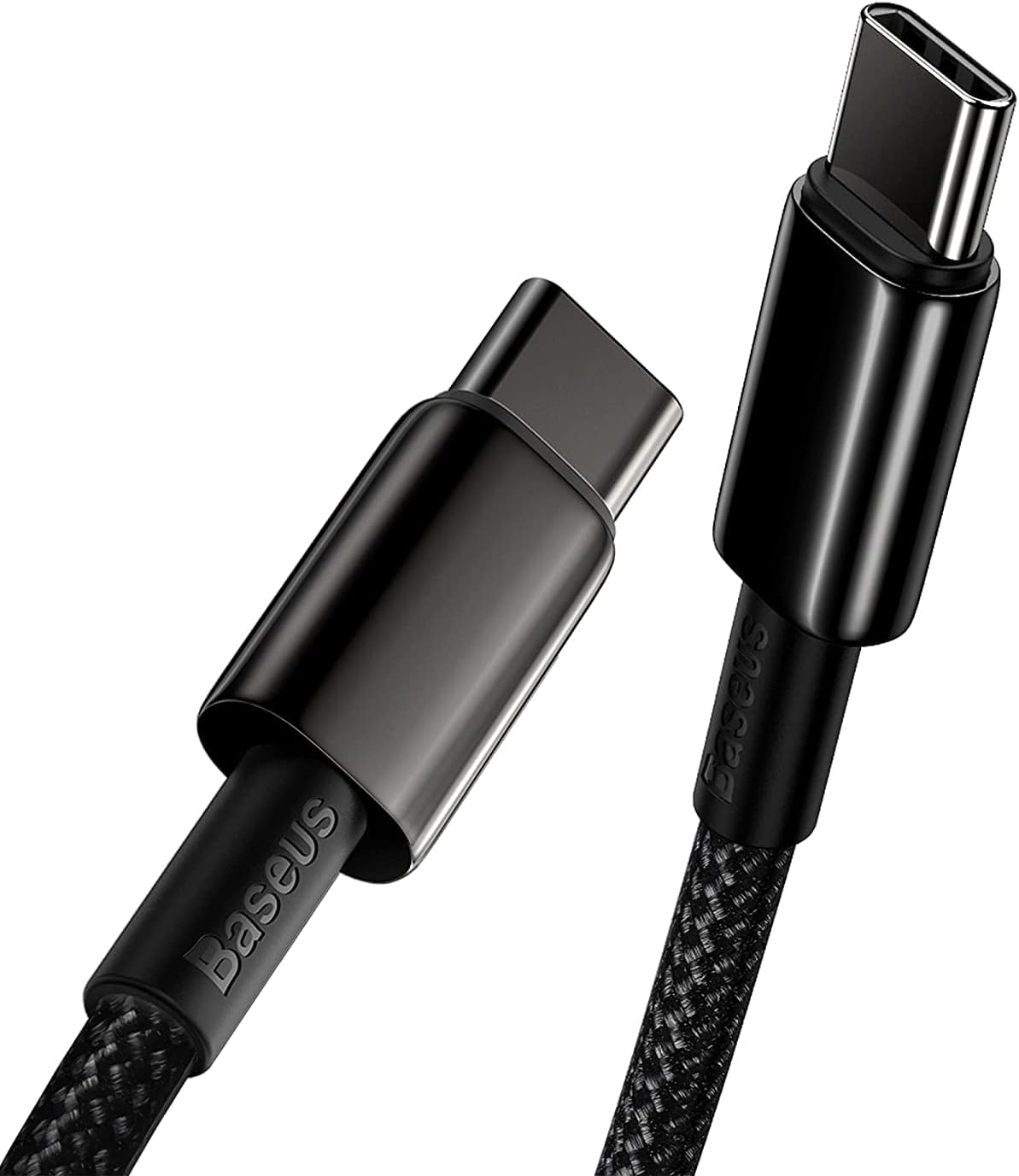Baseus USB C Cable, 100W PD 5A QC 4.0 Fast Charging USBC to USBC Cable, Zinc All...