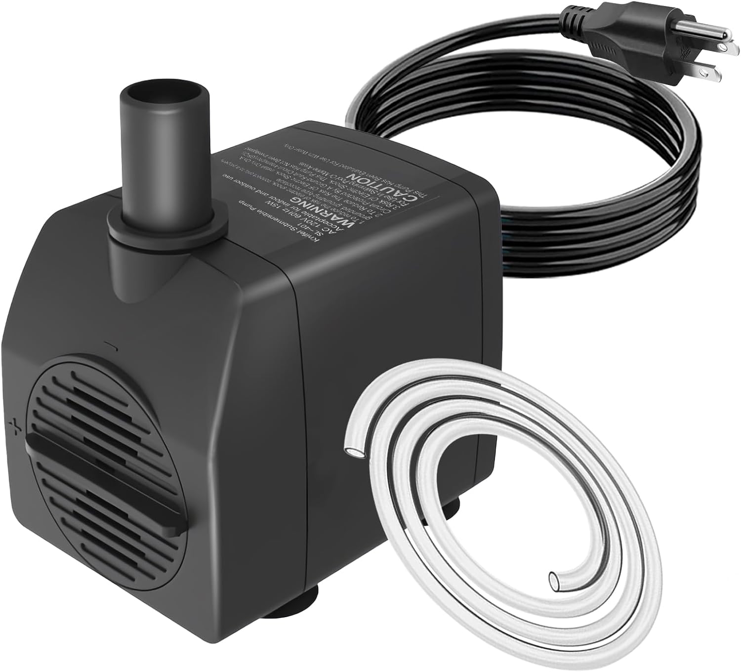 Submersible Pump 200GPH with AUTO-Shut-Off 5.2ft High Lift for Fountains, Hydrop...