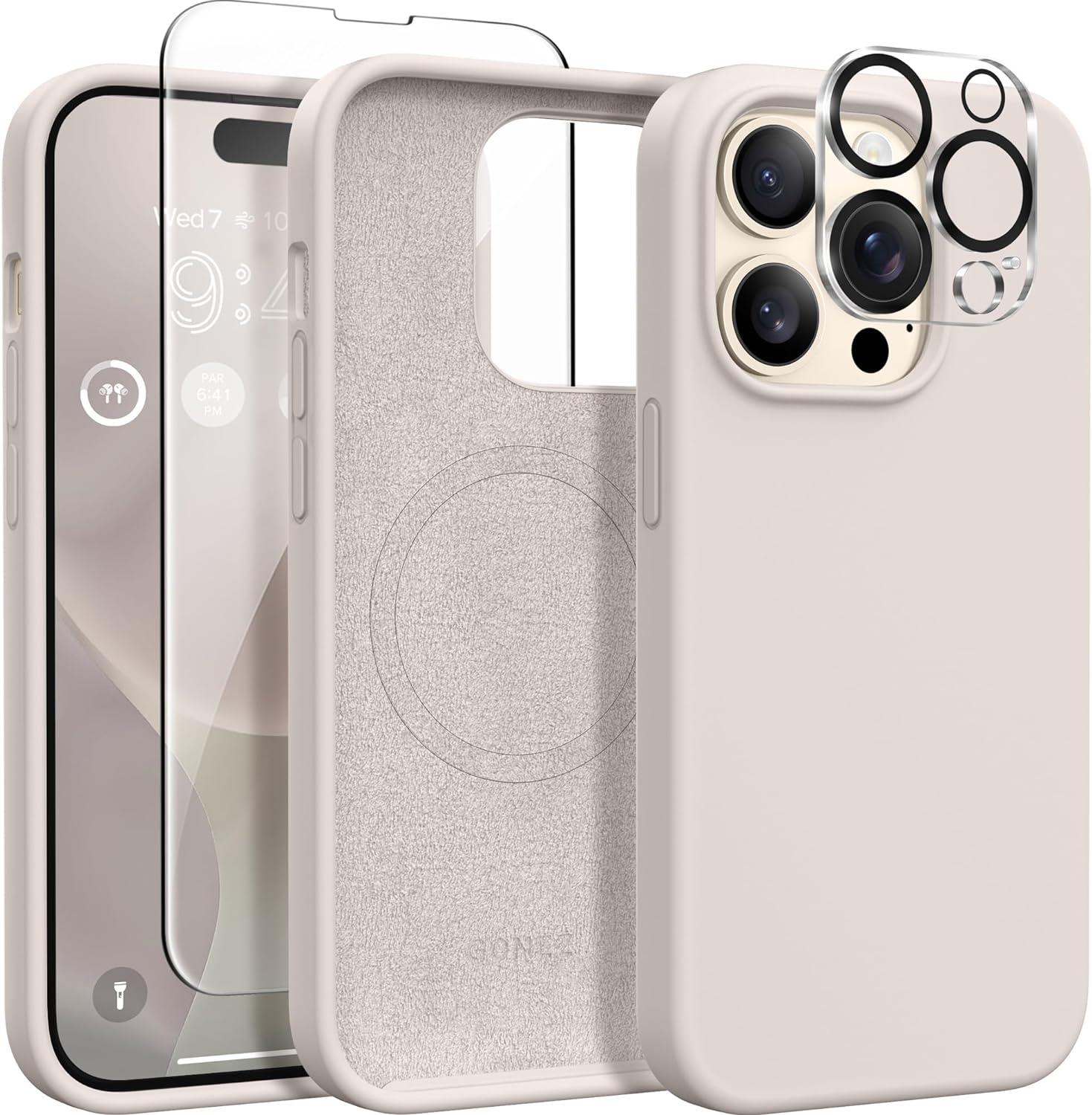 GONEZ for iPhone 14 Pro Case, Compatible with Mags...