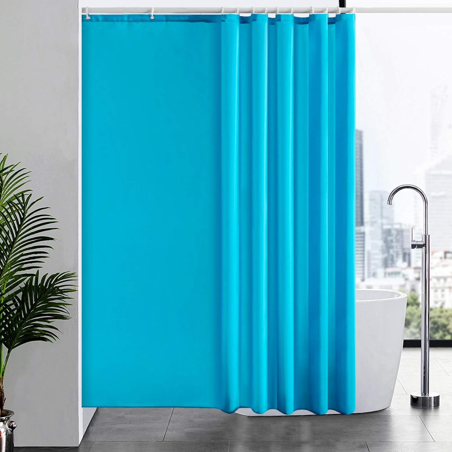 High-Quality Furlinic Shower Curtain, Special Water Resistant Bath Curtain, Inno...