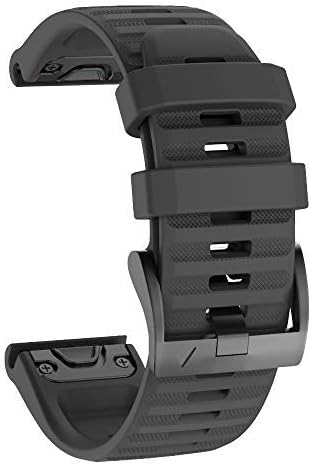ISABAKE Watch Band for Garmin Fenix 6/6 Pro, QuickFit 22mm Strap for Fenix 5/5 P...