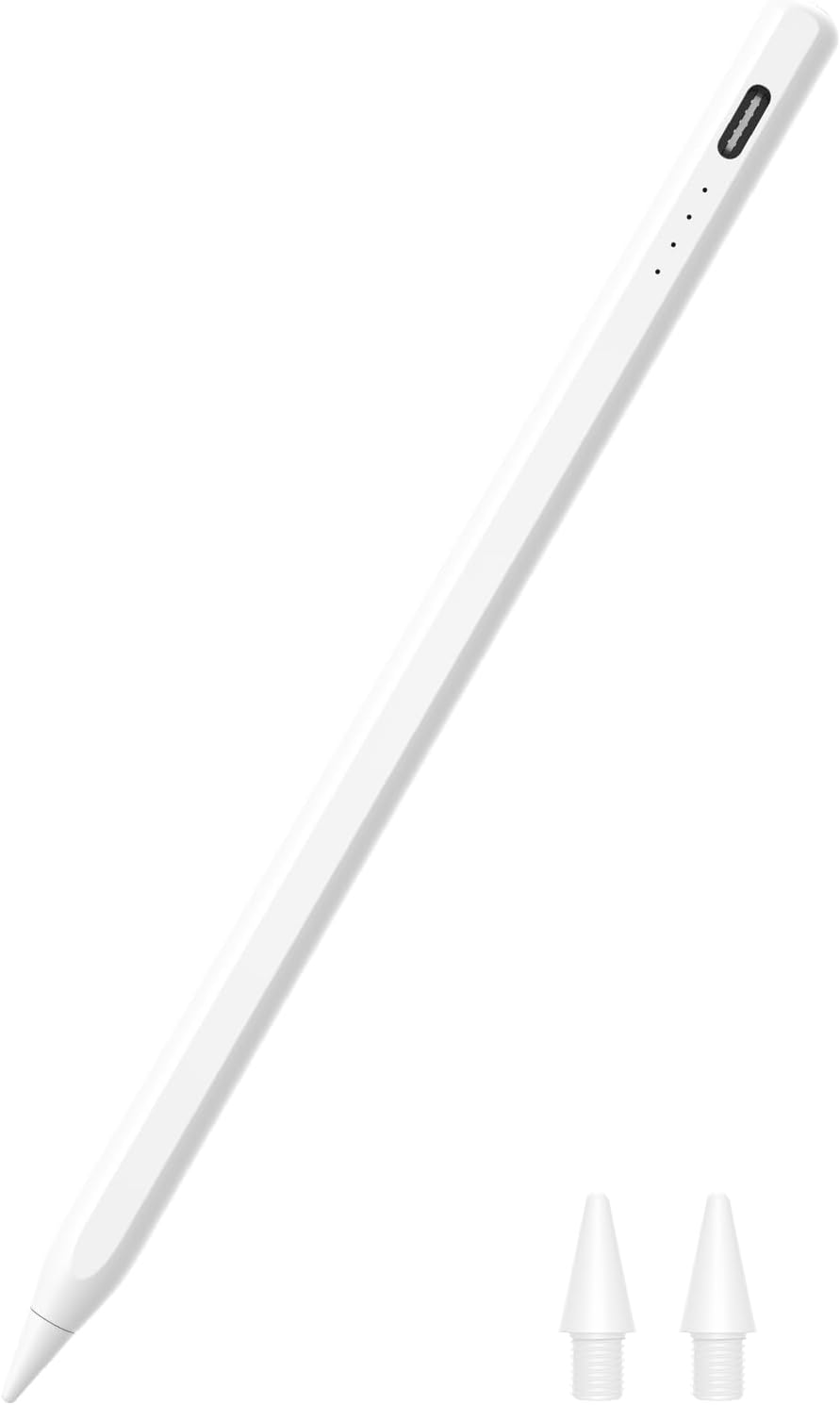 HJCE Stylus Pen for iPad(2018-2025),Fast Charging,Active Pencil,with Palm Reject...