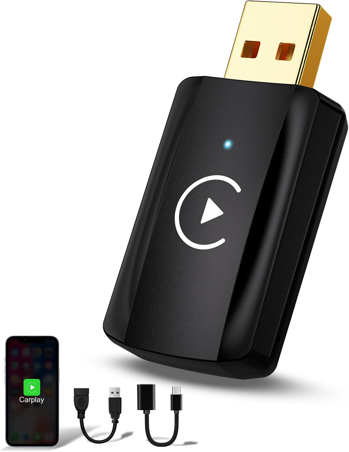 MSXTTLY Carplay Wireless AdapterU2C-AIR 3.0, Only for Cars with Carplay & iOS 10...