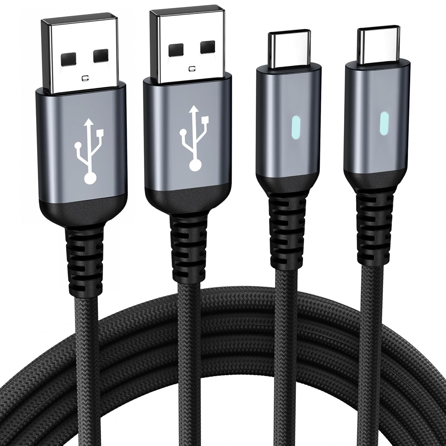 USB C Charger Cable,2Pack 6FT/1.8M USB to USB C Cable Fast Charging Type C Cable...