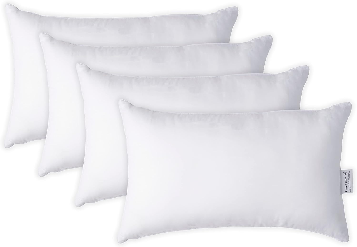 LANE LINEN 12x20 Pillow Inserts, Special Decorative Pillows for Sofa Bed, High-Q...