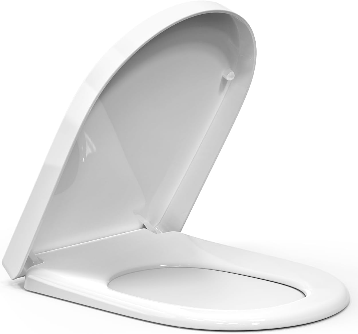 Soft Close Toilet Seat with Quick Release, Simple...
