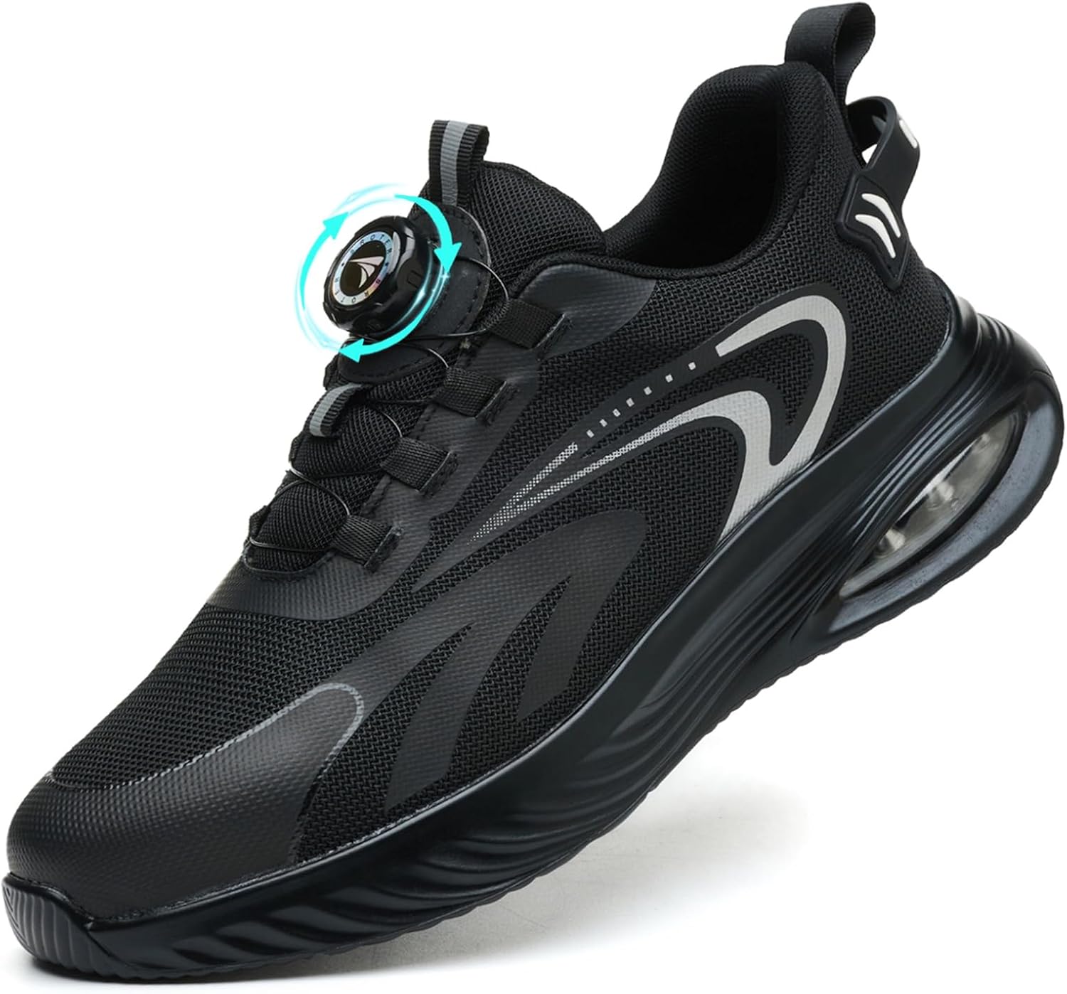 Steel Toe Cap Trainers Mens Work Safety Trainers Womens Lightweight Safety Shoes...