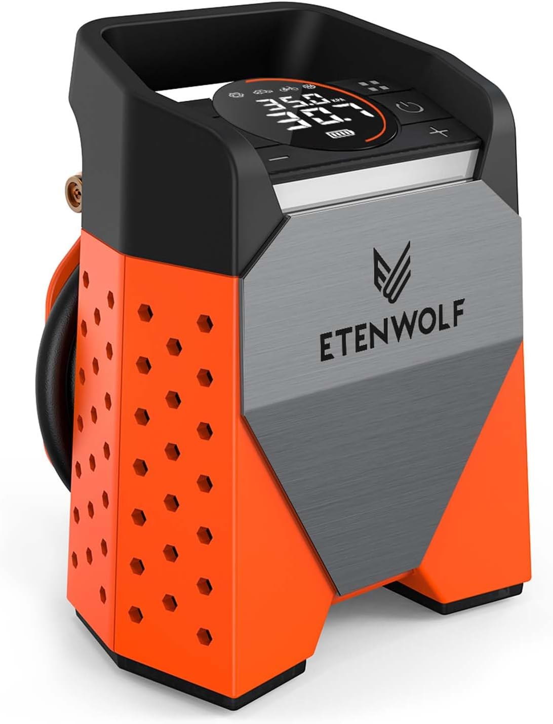 ETENWOLF ZEPHYR S3 Tire Inflator Portable Air Compressor, 1 Min Fast Inflation a...