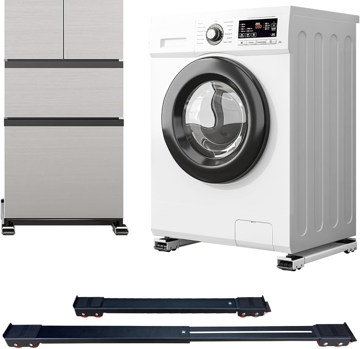Appliance Rollers Heavy Duty,Max 32in,Second Generation Extendable Appliance Rol...