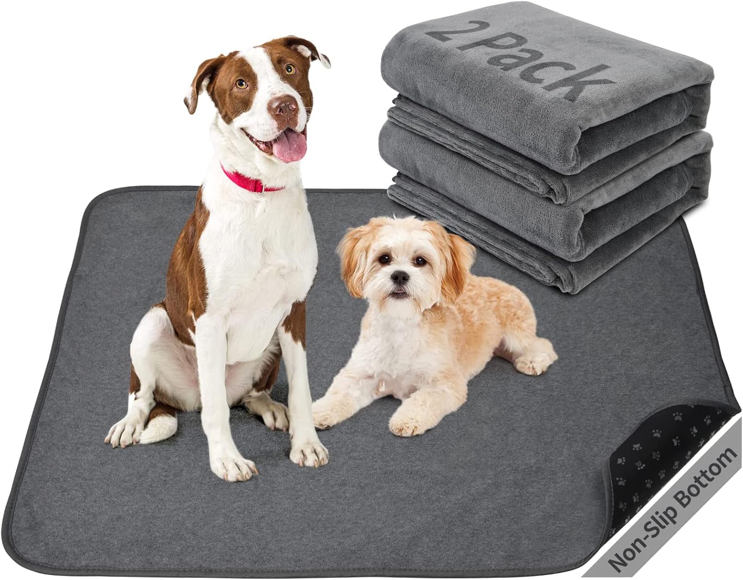Dog Pee Pad Washable-Extra Large Instant Absorb Tr...