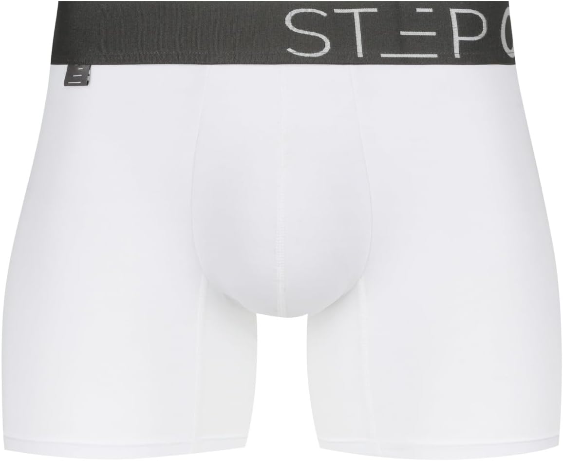 STEP ONE Mens Boxer Shorts, Unique Anti Chafing Underwear for Men, Innovative Mo...