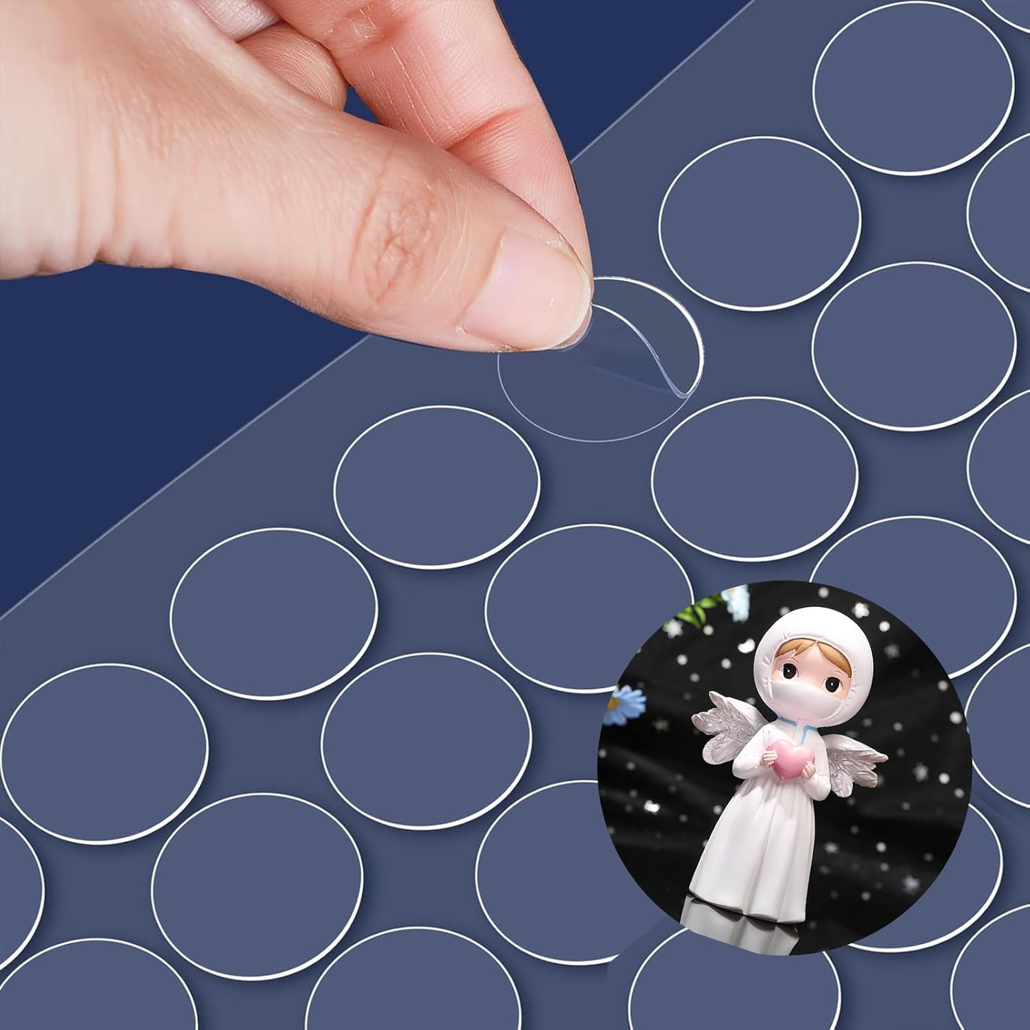 Adhesive Stick dots Two-Sided Sided Mounting Putty Stick Tack for Wall Hanging C...